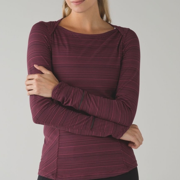 lululemon athletica Tops - Lululemon Athletica Women's Size 10 Kanto Catch Me Long Sleeve Top